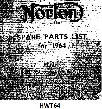 Parts list : Models 88, 99, 650, Atlas, G15 - Photocopy : 1964