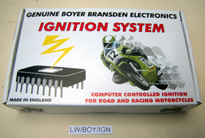 Ignition kit : Electronic : 12 Volt : Boyer Bransden : With instructions - Lightweights only! :  Use mounting Pt. No. BOY/MB
