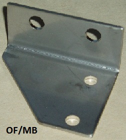 Mounting bracket : Cartridge oil filter mounting on L/W - Stainless steel : Can be adapted for other models