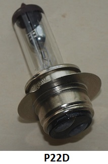Headlight bulb : 6 volt 35W/35W - Pre focus type : Halogen H4