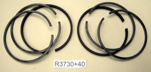 Piston rings : Engine set : 66mm + 0.040 inch - 500cc & Electra