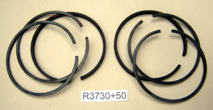 Piston rings : Engine set : 66mm + 0.050 inch - 500cc & Electra