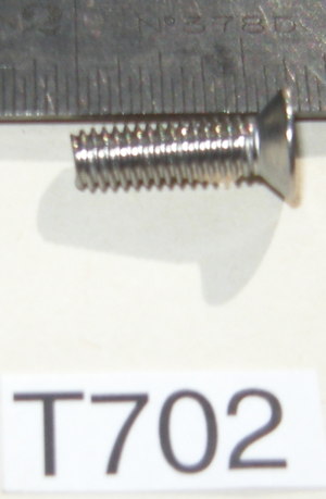 Screw : Fork shroud retaining ring - Stainless steel
