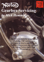 Norton Gearbox Servicing (DVD) - NTSC FORMAT