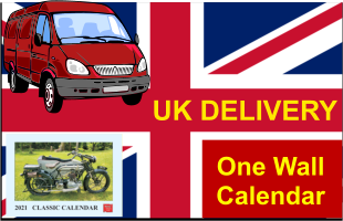 NOC 2021 Wall Calendar - Single Pack - For Delivery to a UK Address