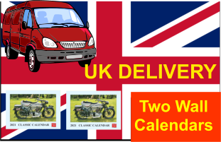 NOC 2021 Wall Calendar - (Pack of 2) Delivery to UK Address
