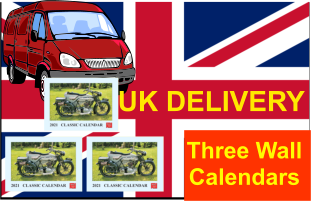 NOC 2021 Wall Calendar - (Pack of 3) Delivery to UK Address