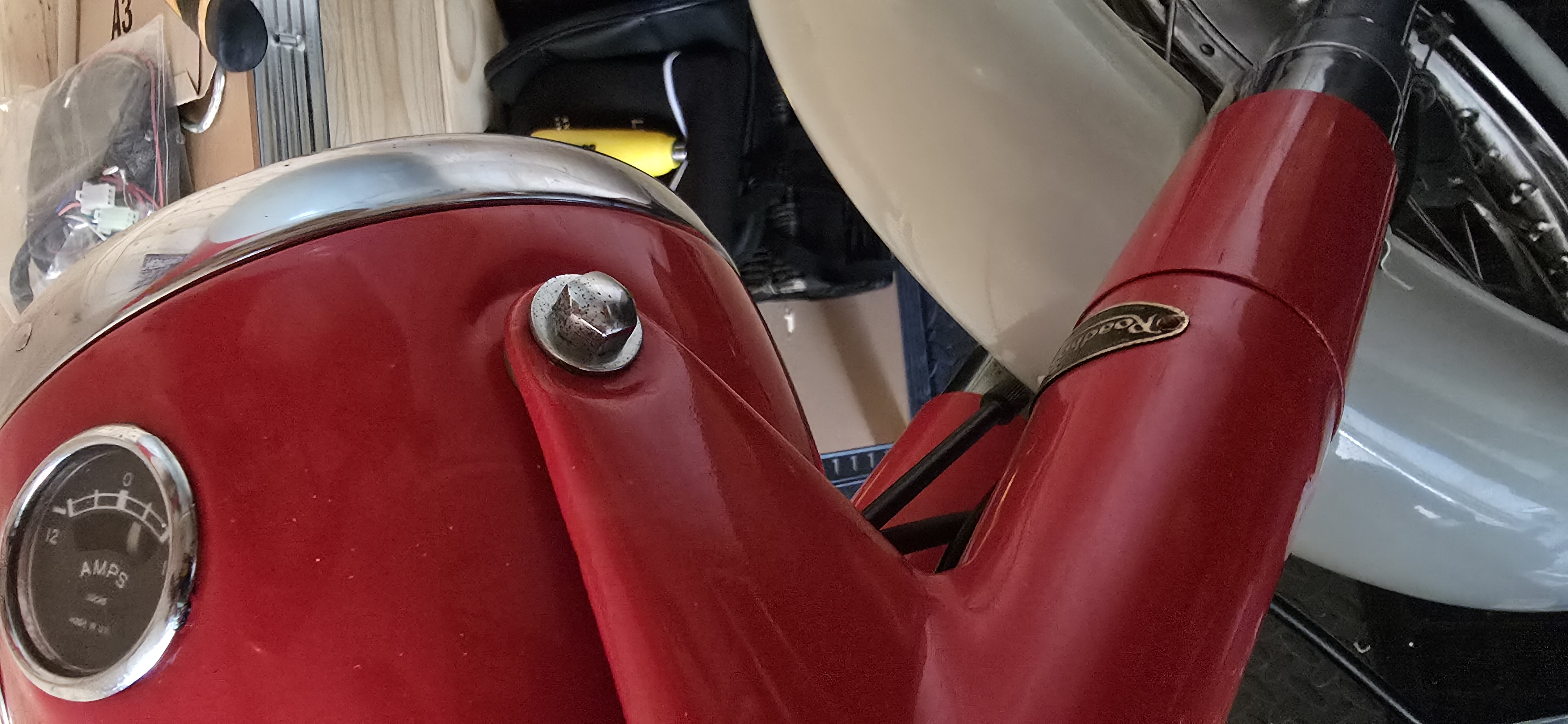 Headlight bolt size? 