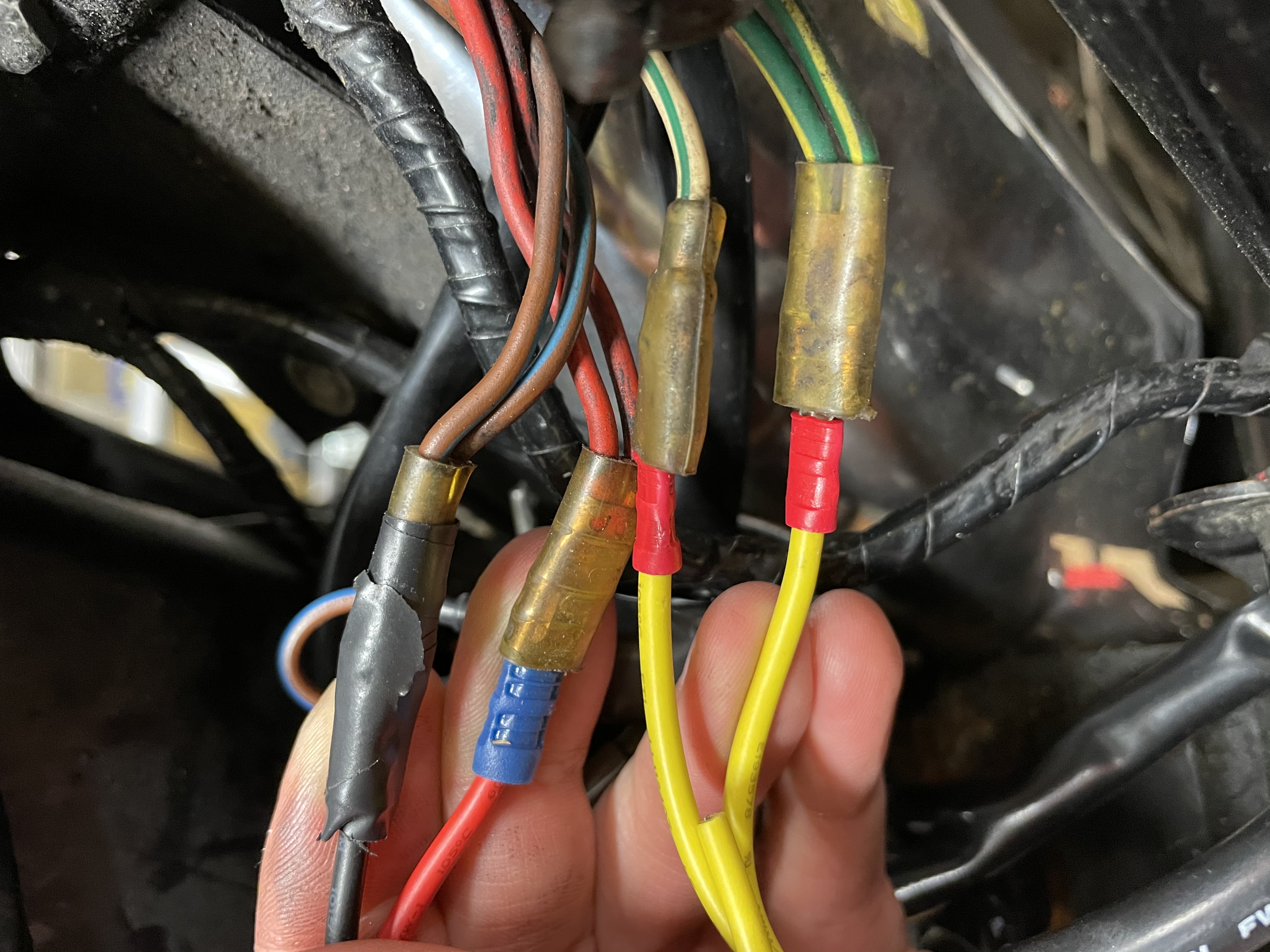 Rectifier wiring 