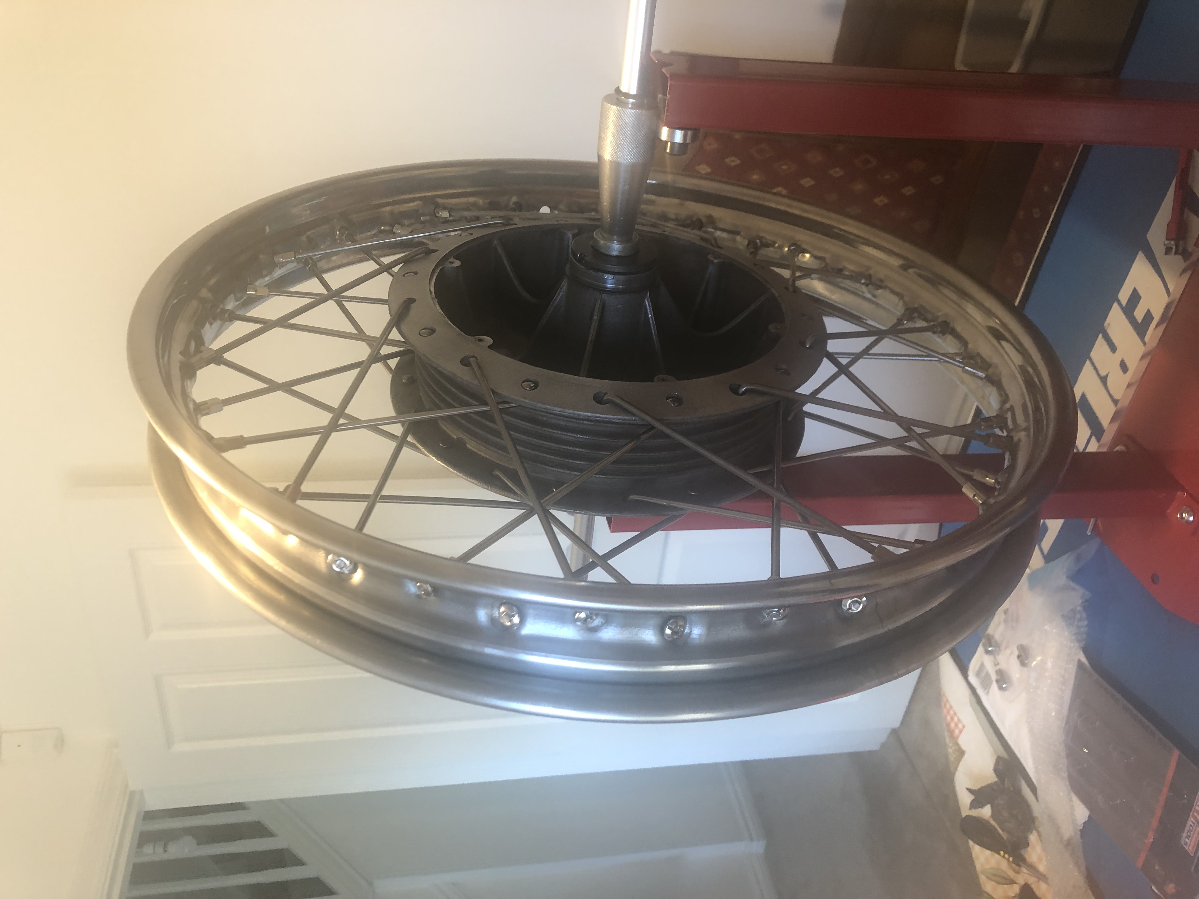 Wheel building 