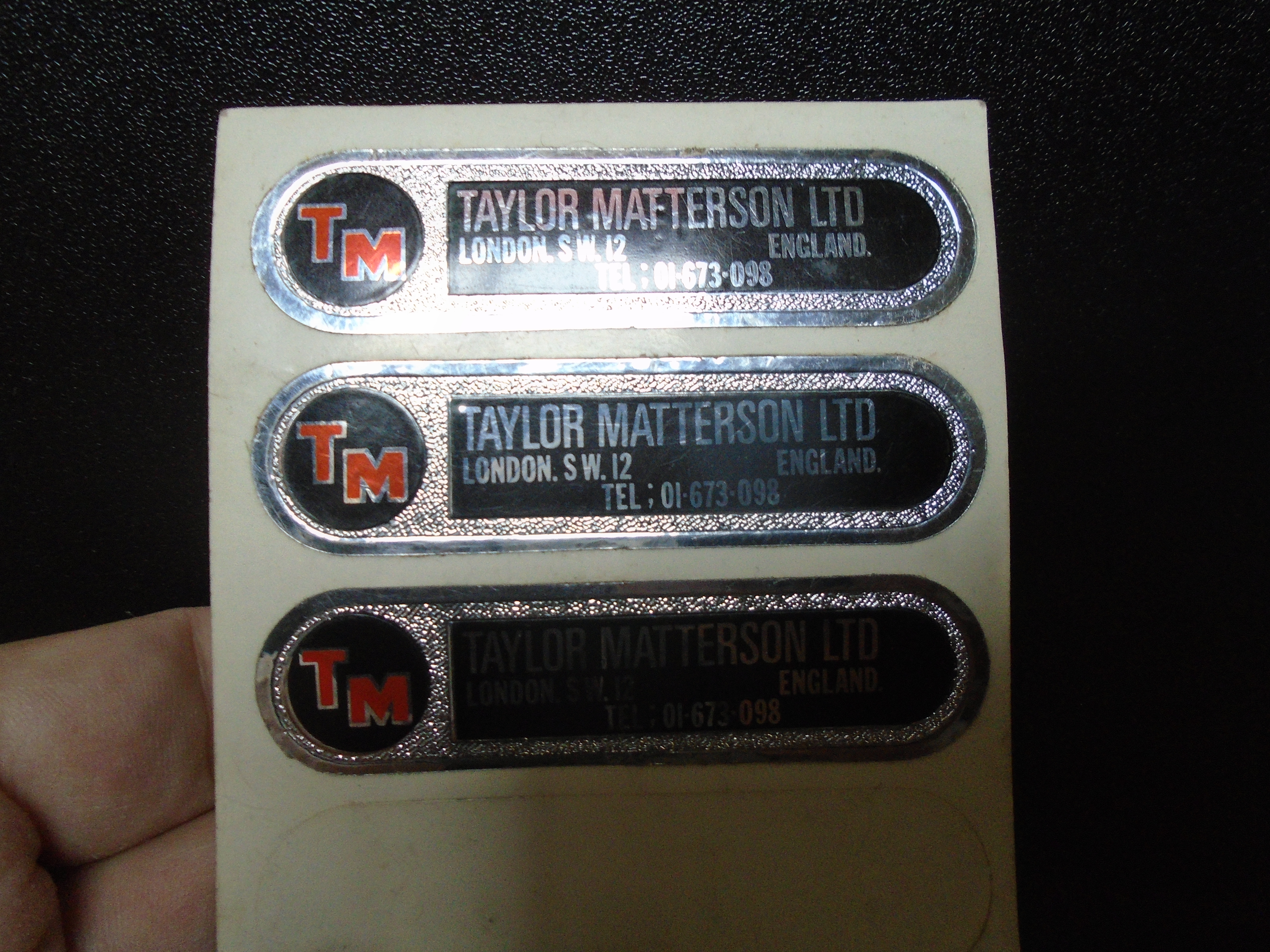 Taylor Matterson decal