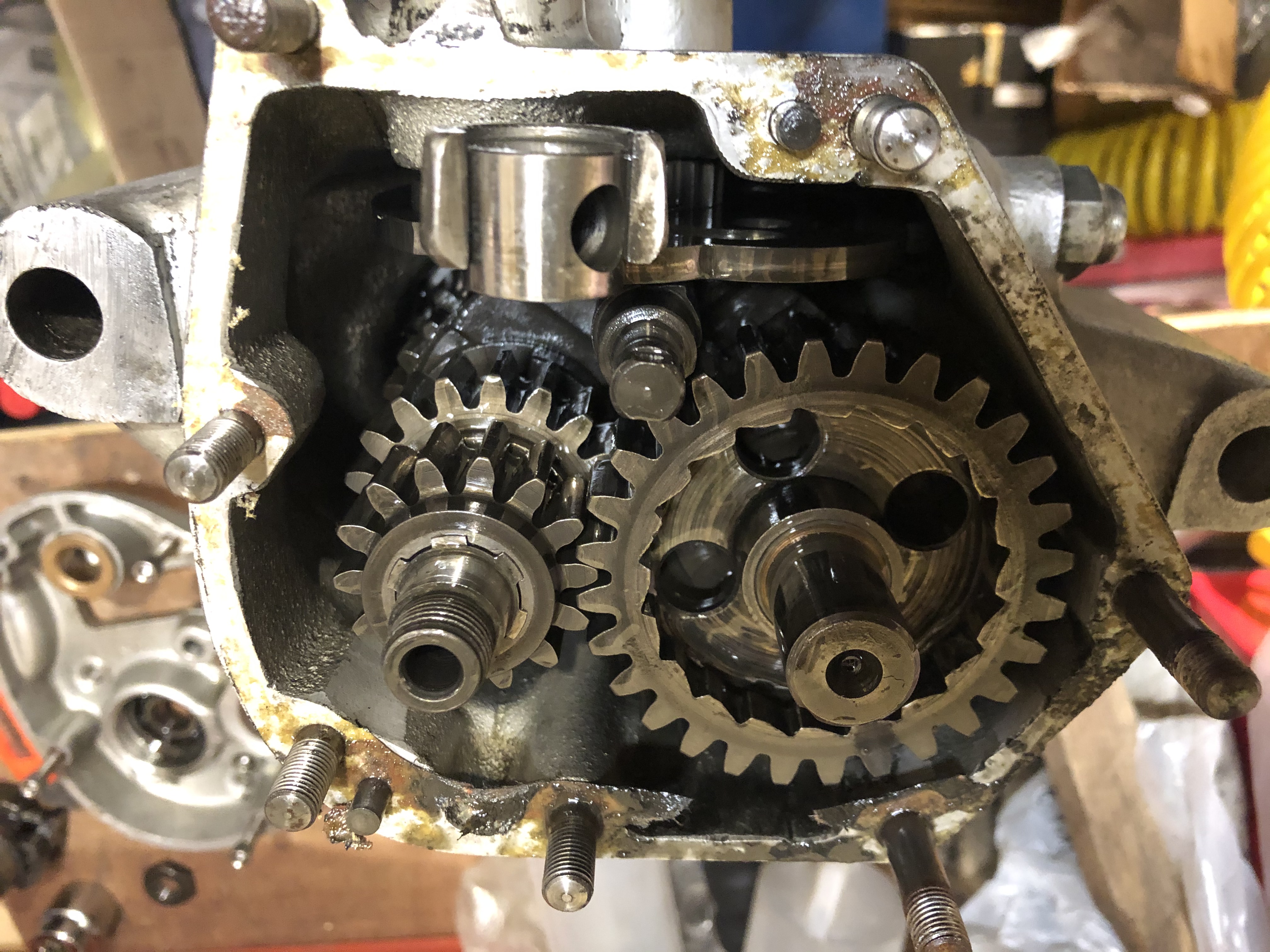 Gearbox open