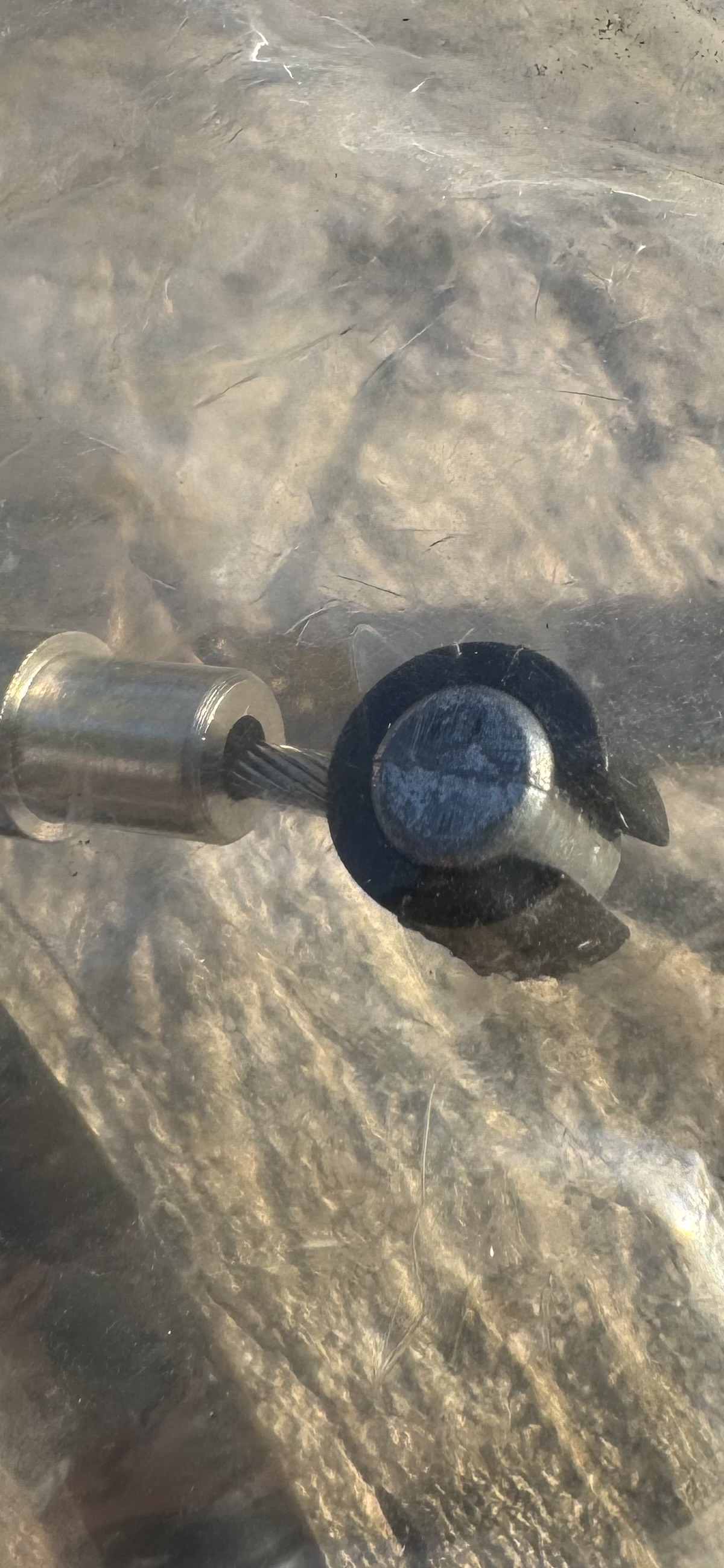 Clutch cable lever end