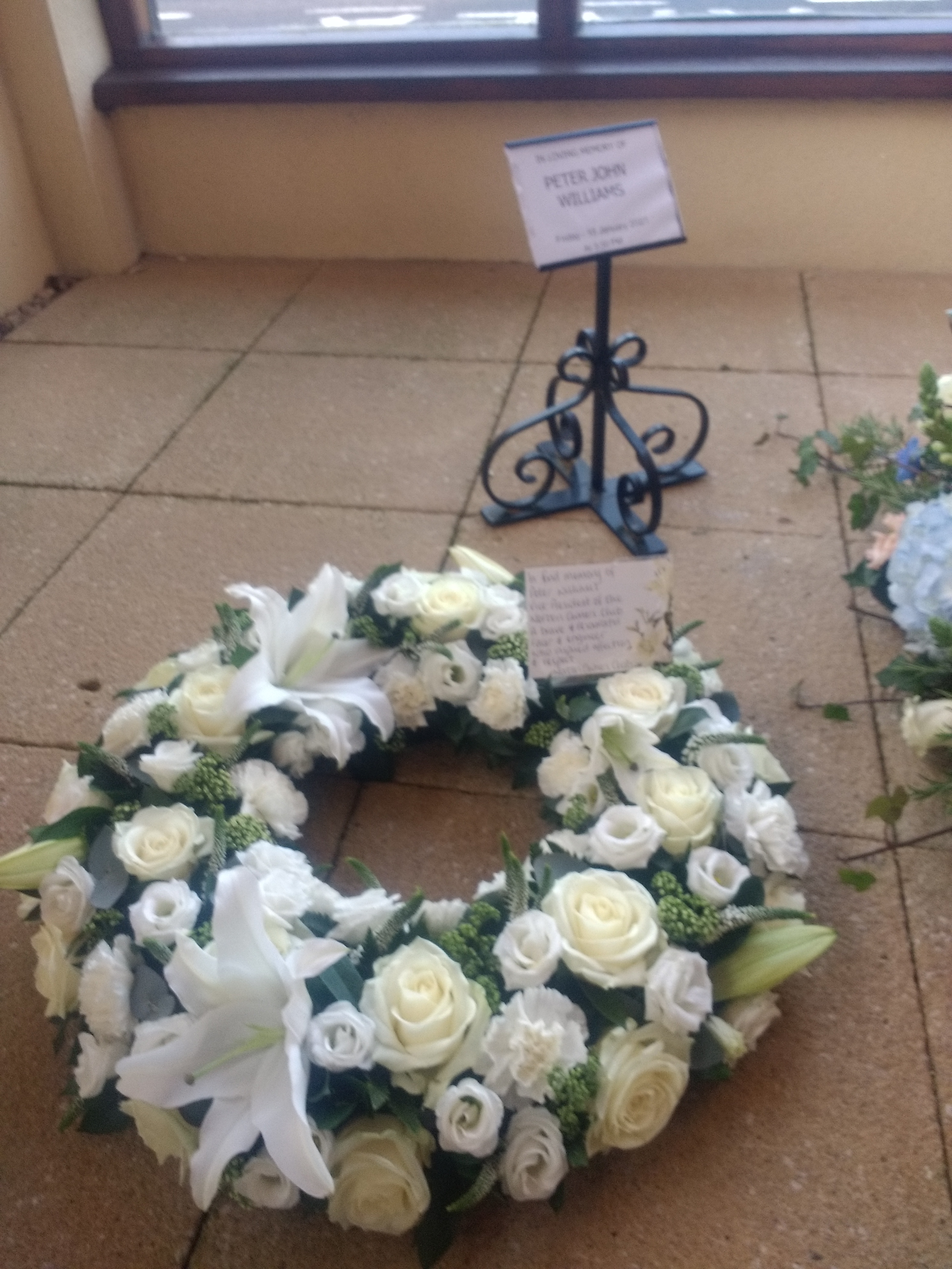 Peter Williams Wreath