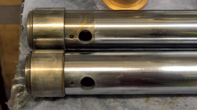 both stanchions