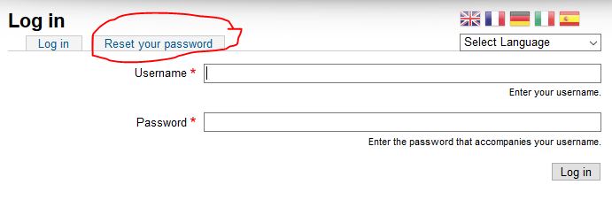 Change Password image