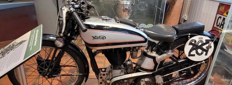 Gas Benzin Kraftstofftank Für Norton Modell 18 1930'S @ V